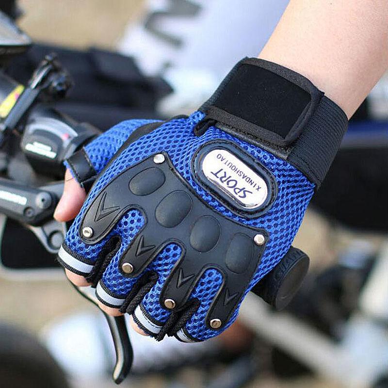 Cycling Half-finger Gloves Men's Summer Thin Outdoor Sports Non-slip Wear-resistant Motorcycle Bike Tactical Gloves