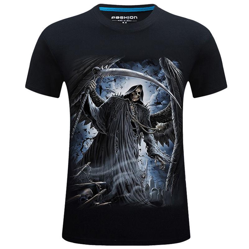 Men's Summer Casual 3dT Shirt Fashion Personality Printing Men T-shirt