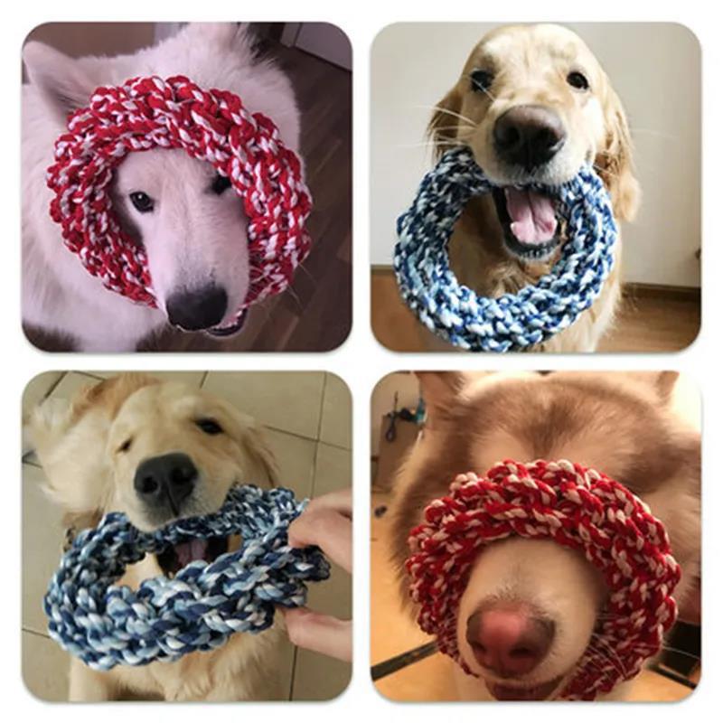 Pet Interactive Knot Toy Bite Resistant Golden Retriever Labrador Dog Molar Replacement Large Dog Molar Pet Dog Supplies Play Fun Chewing Toy