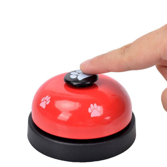 Bell Ringer Pet Dog Bell Ringer Footprint Interaction Ordering Meal Bell Opening Meal Calling Meal Bell Cat Voice Training Responder