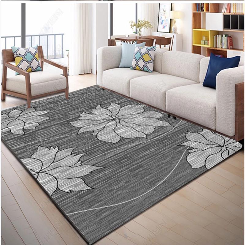 Chinese Style 3D Floral Pattern Carpet for Living Room Area Rug Children Floor Mat Cloakroom Rugs