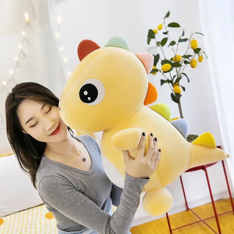 Children's Plush Toys Lovely Dinosaur Plush Toy Doll Small Pillow Children's Day Gift Sleeping Soft Comfort Doll