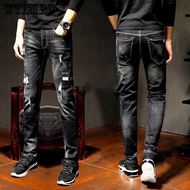 Pants Fashion Men's Jeans Hole Jeans Pants for Men