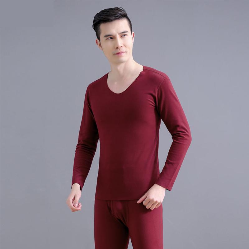 Winter Seamless Quick-heat Thermal Underwear Men's Autumn Clothing Long Pants Suit Self-heating Constant Temperature