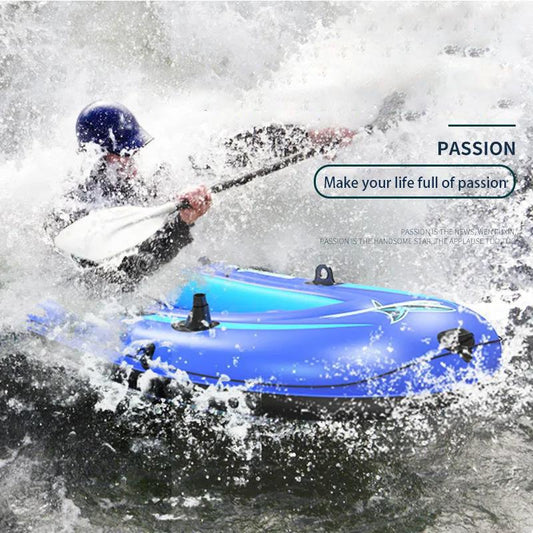 Inflatable Boat Rubber Boat Thickened Kayak Wear-resistant Assault Boat Fishing Boat Hovercraft 2-3 People Kayak