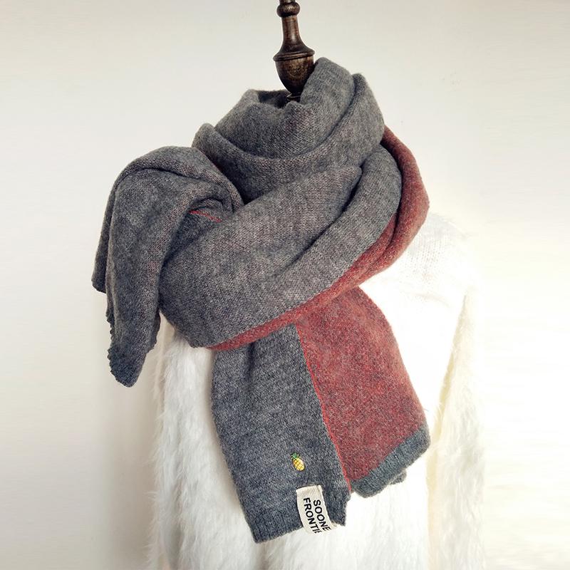 Winter Scarf Fashion Cashmere Scarf Women Shawl for Ladies Scarves Wraps Pashmina