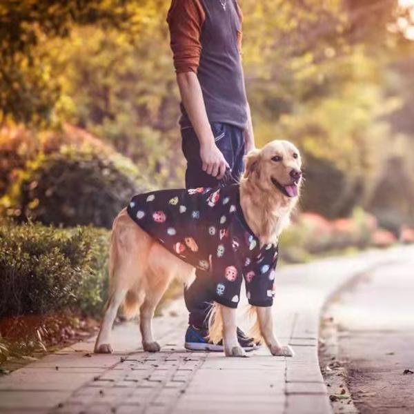 Large Dogs Fashion Printed Baseball Uniform Costume Big Dog Spring Summer Clothes Pet Oversize Clothing 1pcs