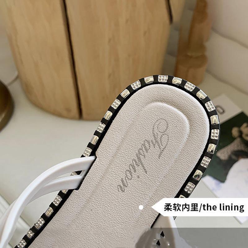 Women's Summer Two-wear Cute Wind Flat Sandals Summer Outing Slippers Versatile Dual-use Outdoor Sandals Slippers Flat Shoes