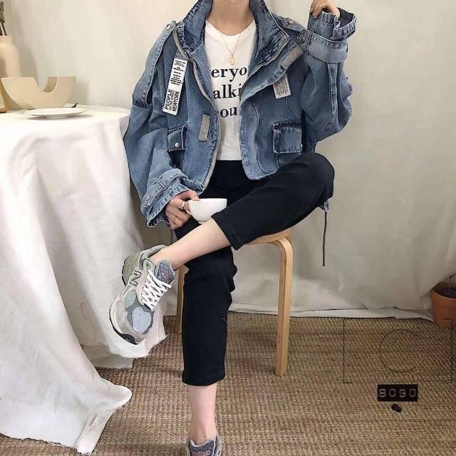 2019 Women Basic Coat Denim Jacket Women Jeans Jacket Women Denim CoatS Loose Casual Outwear