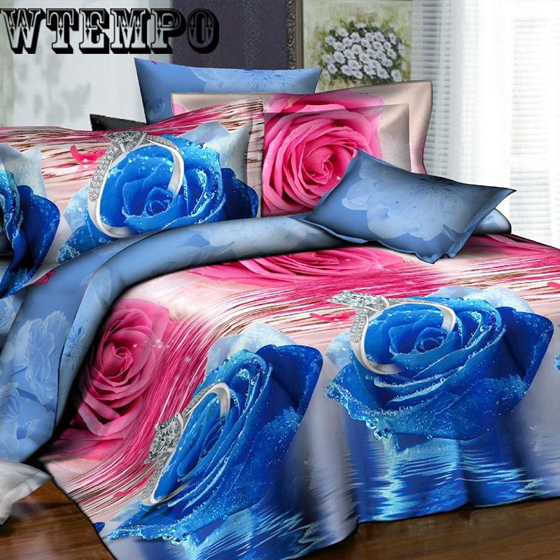 Quilt Cover Four Piece Bedding Quilt Cover Sheet Wedding Bed