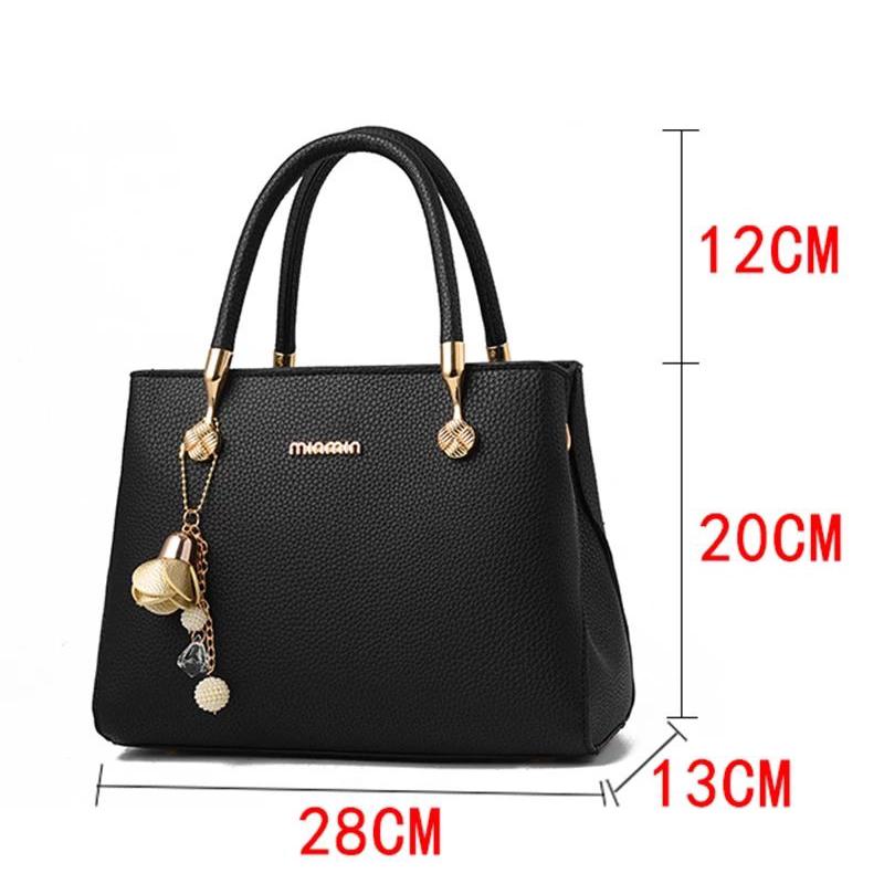 Big capacity Woman bag European and American style Shoulder Handbag Trendy wild Patent leather bag