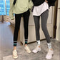 Ladies Cotton Leggings Korean Version Plus Velvet Tight-fitting Outerwear Elastic High Waist Thin Section Autumn and Winter Trousers Slim Pencil Pants