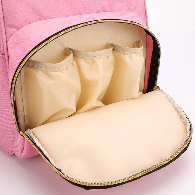 Backpack bag large mummy maternity nappy diaper baby bag travel backpack top zipper closure