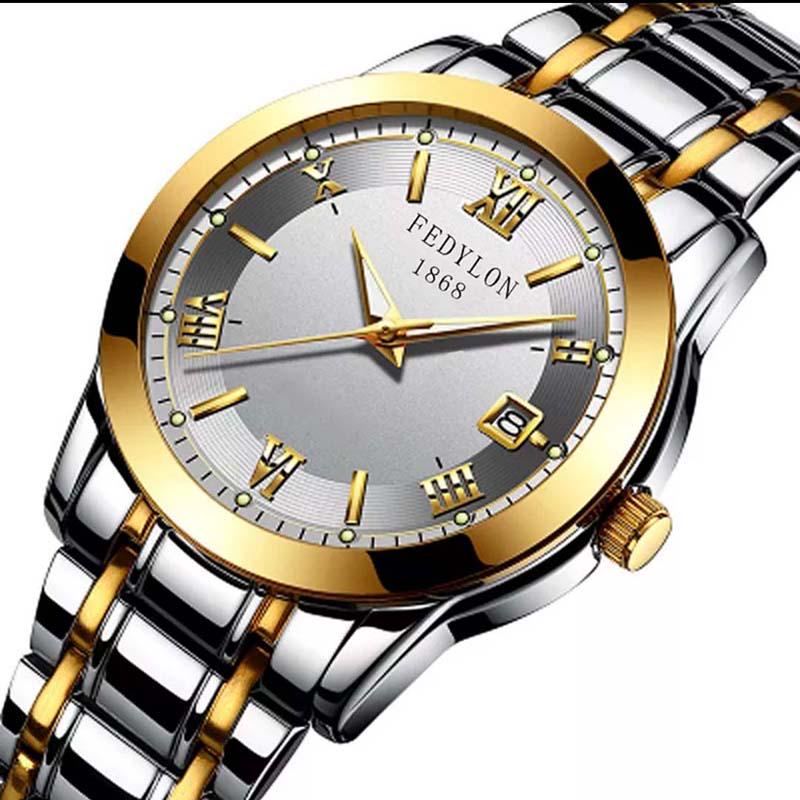 Automatic Mechanical Watches Stainless Steel Business Luxury Watch for Boy Gentleman