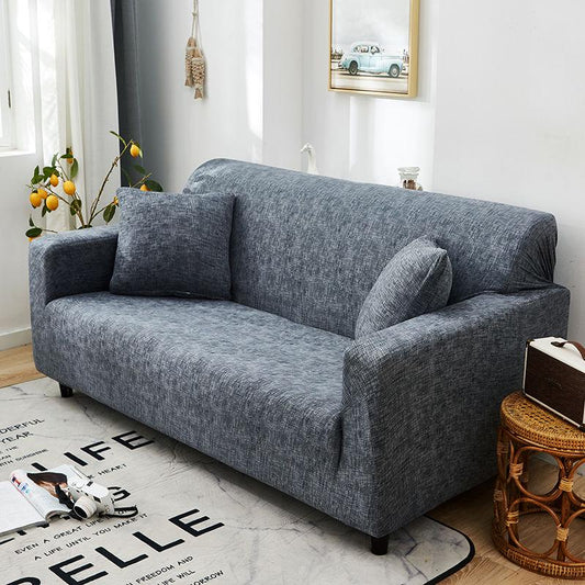 Cross Pattern Elastic Sofa Cover Stretch All-inclusive Magic Sofa Covers for Living Room Couch Cover Loveseat Sofa Slipcovers