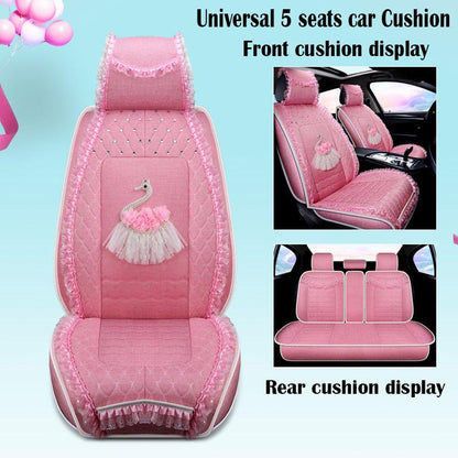 Universal car seat cover Waterproof Car Seat Cover Universal Leather 5 set Auto Seat Cushion 5 seats