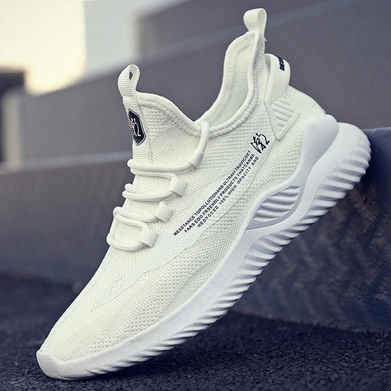 Men's Sneaker Sports Shoes Summer Couple Breathable Mesh Trainers Casual Running Shoes Light Sneakers for Women and Men