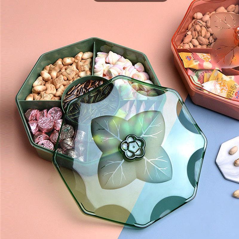 Creative Multi-frame Fruit Plate Dried Fruit Candy Box Home Fruit Tray Living Room Coffee Table Net Red Snacks