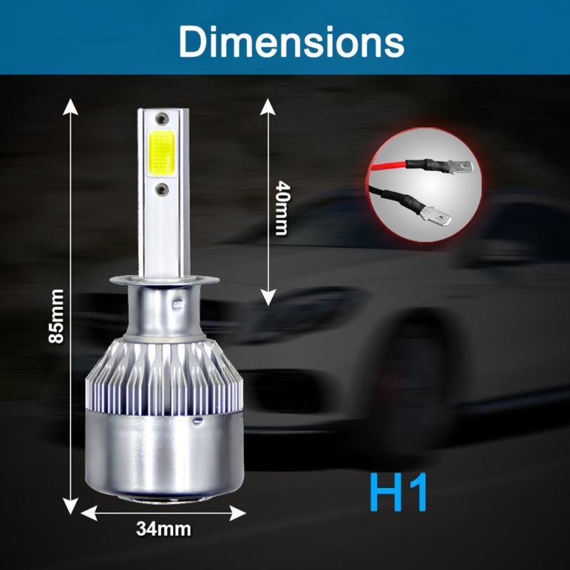 Automotive LED Headlights 500W/360w H1 H7 H11 9005 9012 High-brightness Far and Near Spotlight Bulb Headlight H4 White Light 12V24V 50000LM/36000LM