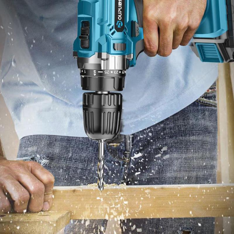 12V Electric Screwdriver Cordless Electric Drill Rechargeable Motor for Drilling and Screwing Screws