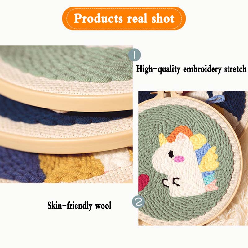 Russian Stamp Stamp Embroidery Handmade Embroidery Diy Material Package Stamp Stamp Xiuledun Embroidery Cross Stitch Yarn Embroidery