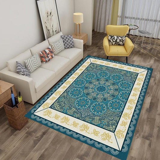 Living Room Carpet Household Carpet Bedroom Bedside Carpet Washable Carpet European Carpet