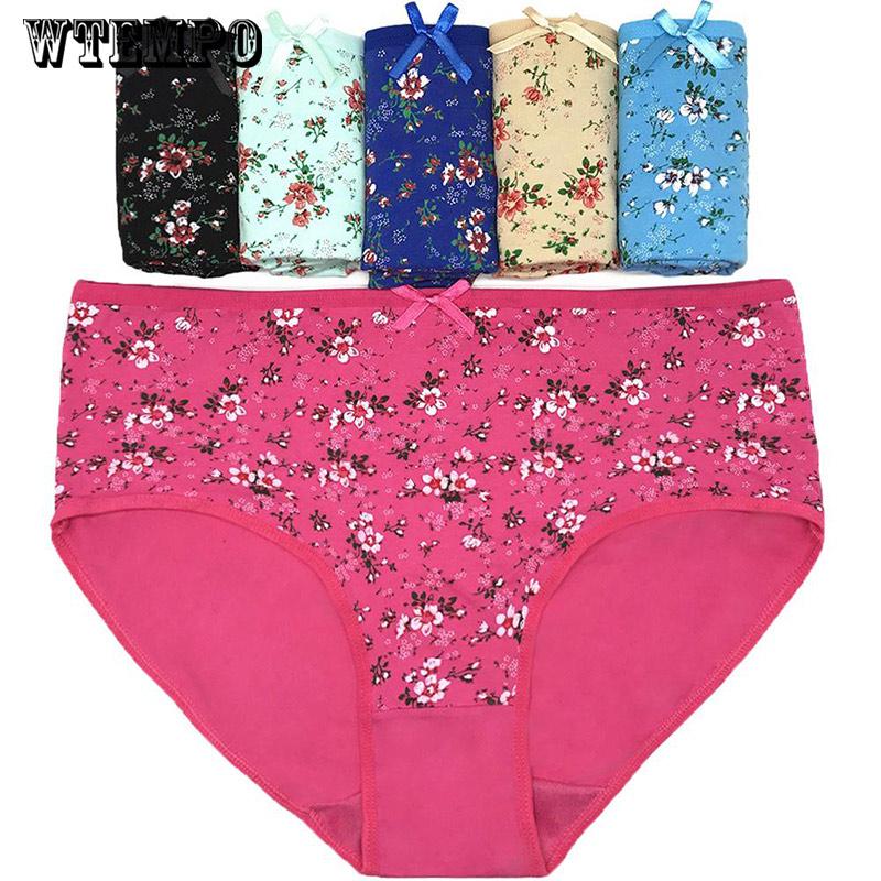 Plus Size Ladies Underwear Cotton Seamless Underwear Sexy Ladies Panties