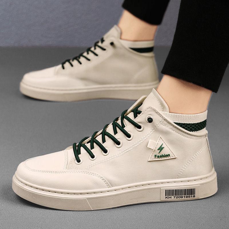 Canvas Men's High-top Shoes Spring Trend Sports Men's Shoes All-match Casual Shoes for Students