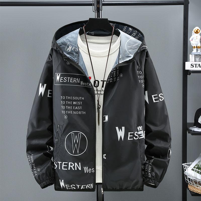 Men's Summer Jacket Loose Anti-ultraviolet Ultra-thin Breathable Top