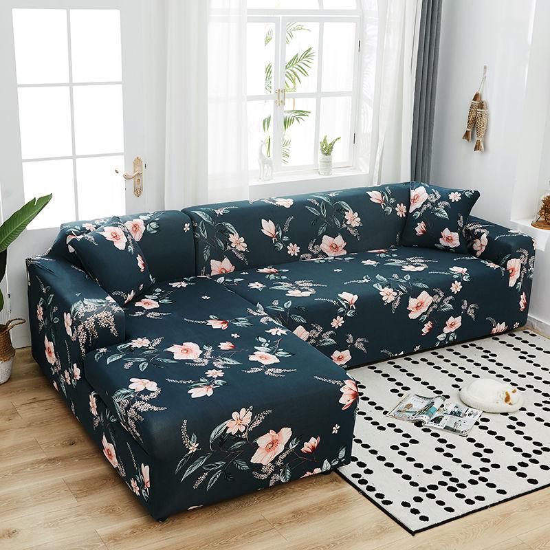 Stretch Sofa Covers for Living Room Needs Order 2 Pcs Couch Covers for L-shape Corner Sectional Sofa