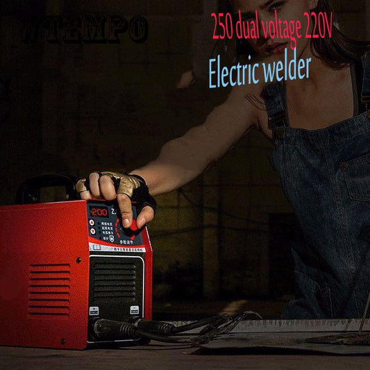 220V DC Mini Electric Arc Welding Machine Soldering Equipment MMA IGBT Inverter 250  Welder