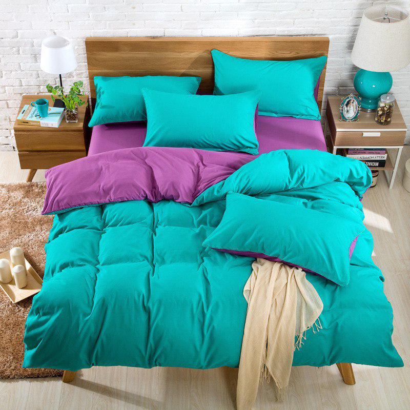 Fashion Duvet Cover Set Bed Linens Soft Warm Bed Covers Pillowcase