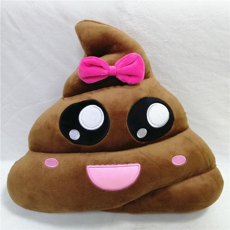 Funny Poop Poo Family Emoji Emoticon Pillow Stuffed Plush Toy Soft Cushion Doll