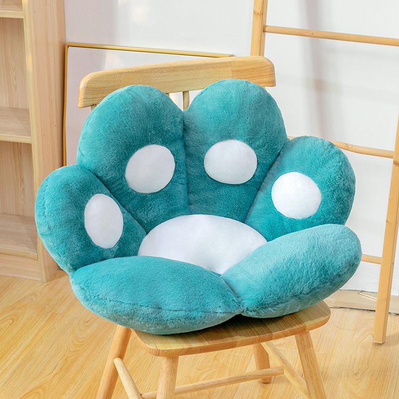 1PC 2 Sizes Soft Paw Pillow Animal Seat Cushion Stuffed Plush Sofa Indoor Floor Home Chair Decor Children Girls Gift