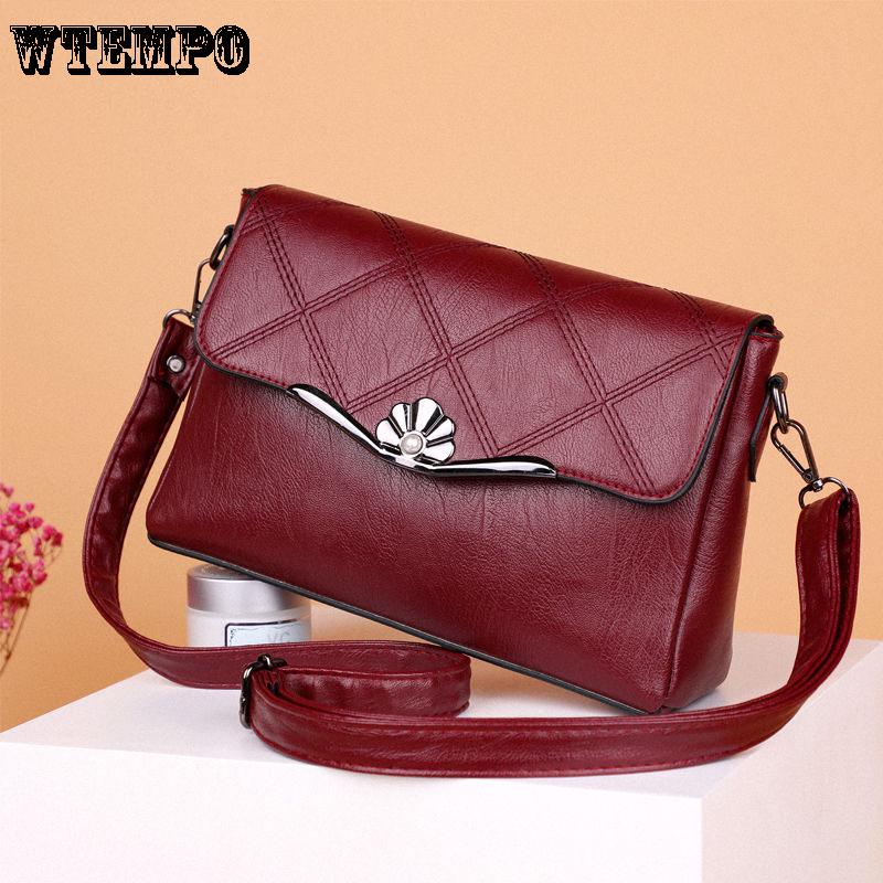 Fashion Ladies Bag Fashion Messenger Bag Soft Leather Bag Cosmetic Bag Shoulder Bag