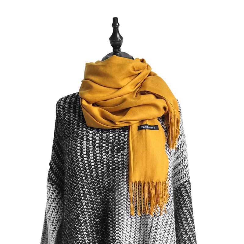 Woman Trend Wild Shawl scarf Long section scarf Birthday present Winter warm scarf Christmas gift