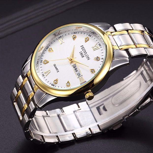 Men's Watches Men's Machinery Sports Waterproof Stainless Steel Watch Men Fashion Business Clock