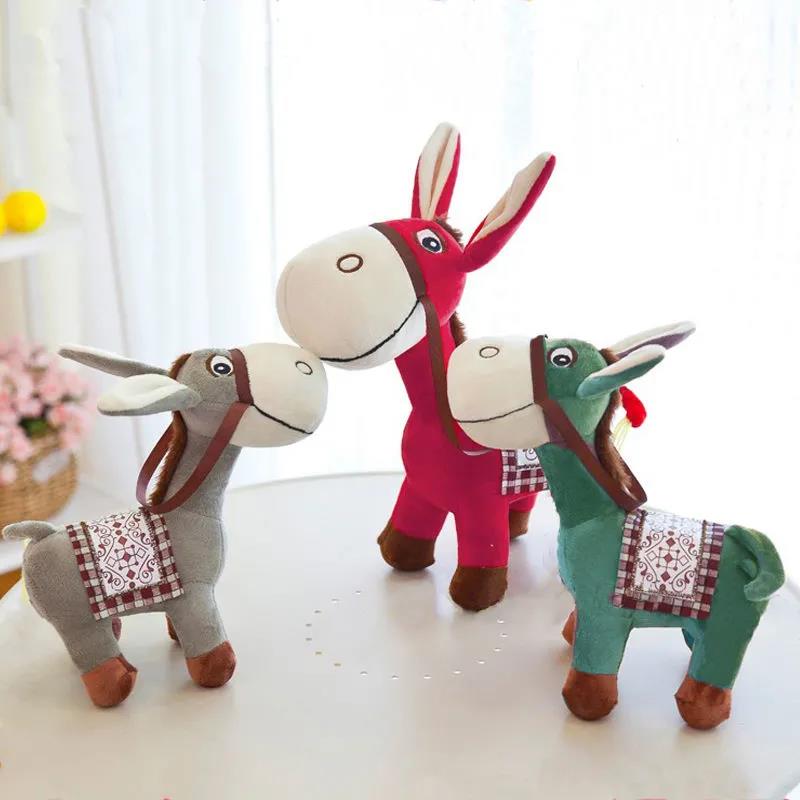 Little Donkey Plush Doll Cute Plush Toy Fair Donkey Custom Creative Birthday Gift Children's Doll Home Decoration Toys