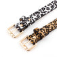 Belt Women Waist Band Leopard Color Belt Dress-in Belt Clothing Accessories