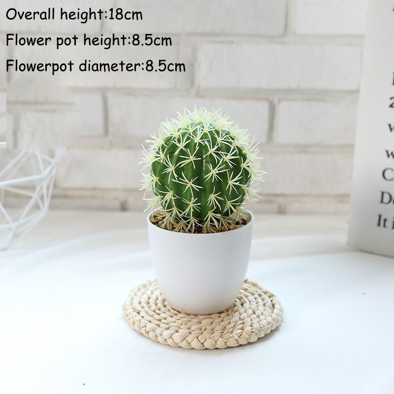 Fake Flower Creative Ornaments Simulation Flower Cactus Bonsai Simulation Succulents Dining Table Living Room Simulation Plant Potted Plants