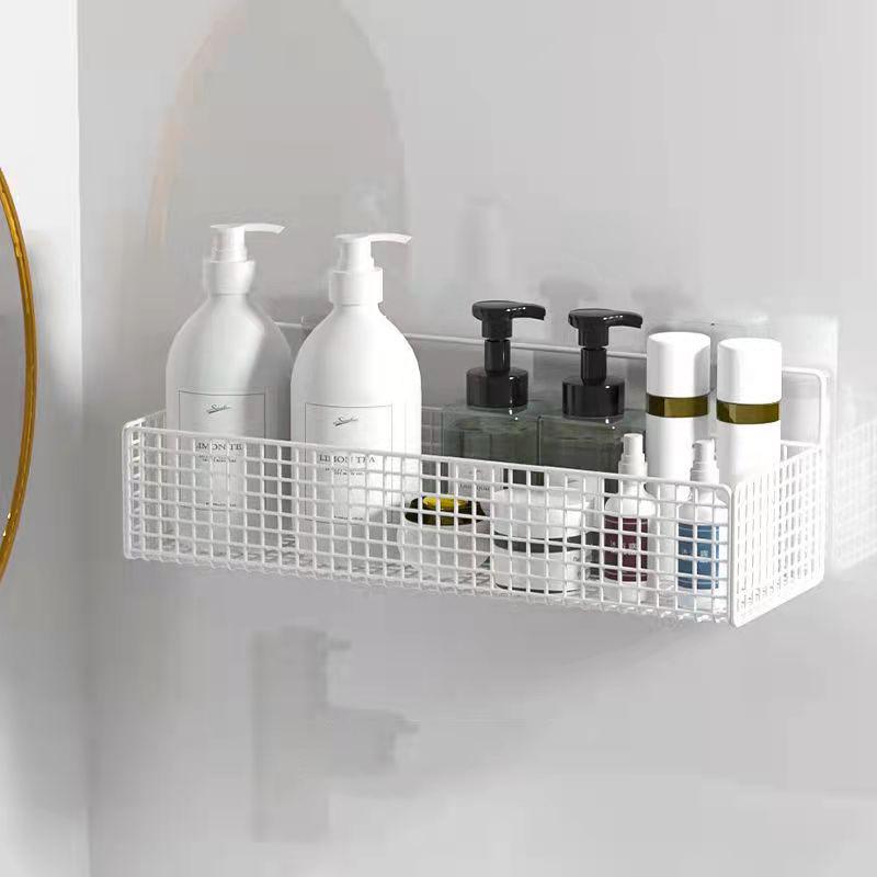 Bathroom Racks Bathroom Wall-mounted Hand-washing Sink Wall Storage Shelf Toilet Kitchen Wall-mounted Storage Rack Towel Rack Storage Holders