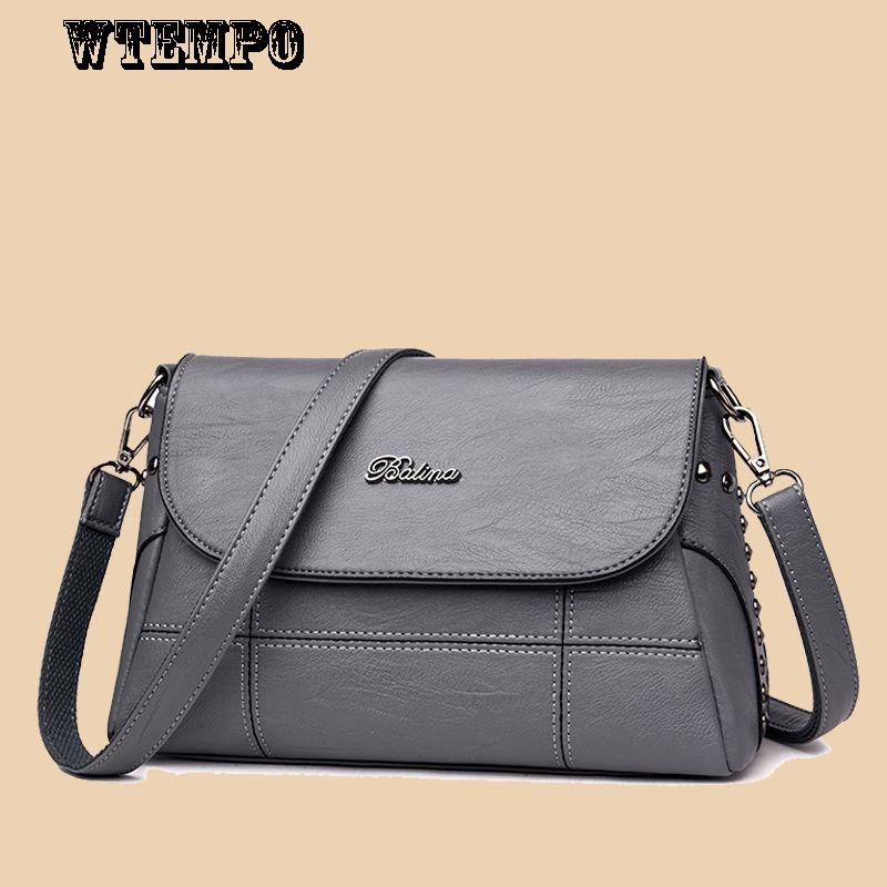 Fashion Women's Bag Leather Texture Bag Trend Wild Messenger Bag Zipper Bag Small Square Bag