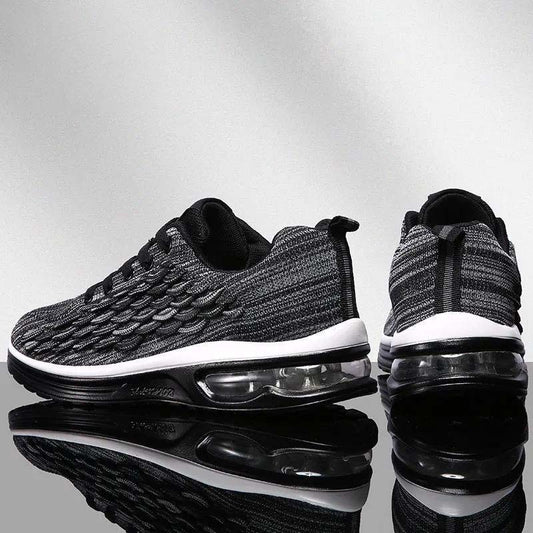 Summer Men's Sports Shoes Shock Absorption Air Cushion Shoes Breathable Running Shoes Men's Casual Shoes