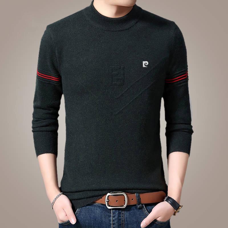 2019 Autumn Casual Men's Sweater Slim Fit Knittwear Mens Sweaters Pullovers Pullover Men Pull Homme