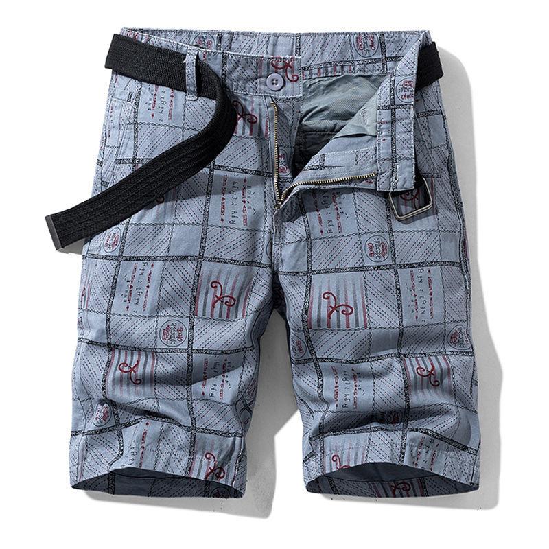 Youth Casual Shorts Men's Summer Trend Loose Straight Five-point Shorts