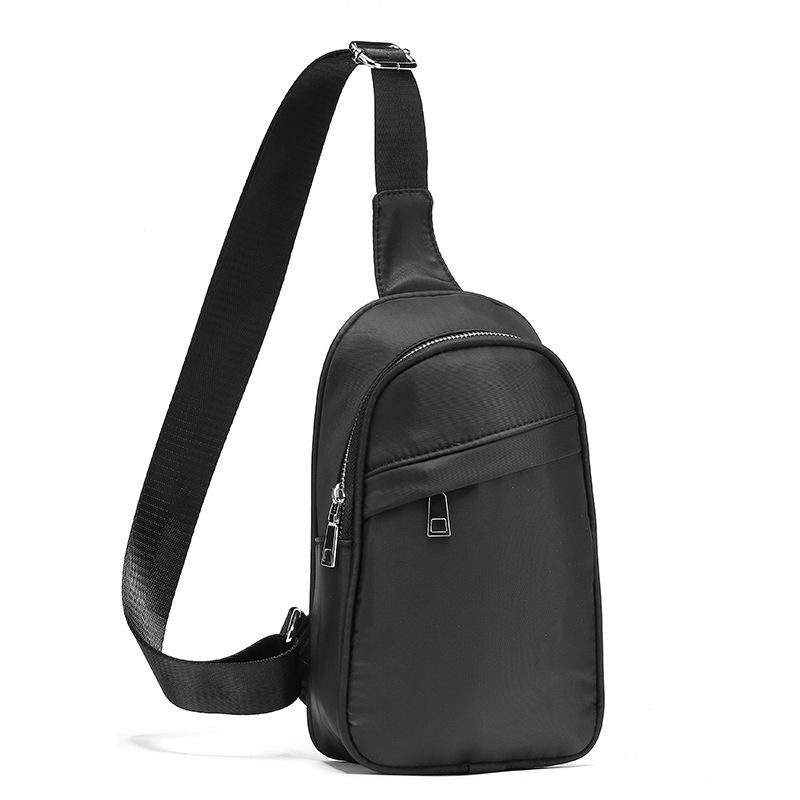 Chest Bag Men Waterproof Oxford Cloth Mobile Phone Bag Messenger Bag Outdoor Sports Shoulder Bag