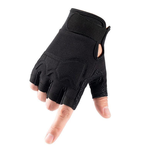 Sports Fitness Gloves Half-finger Men and Women Non-slip Anti-cutting Wear-resistant Equipment Training Tactical Special Forces Gloves