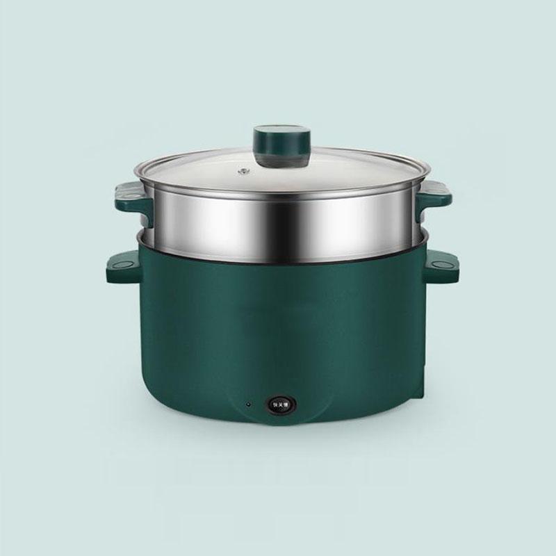 Electric Cooker Household Dormitory Pot Multifunctional Integrated Electric Wok Electric Skillet Cooking Electric Cooker Non-stick Pan