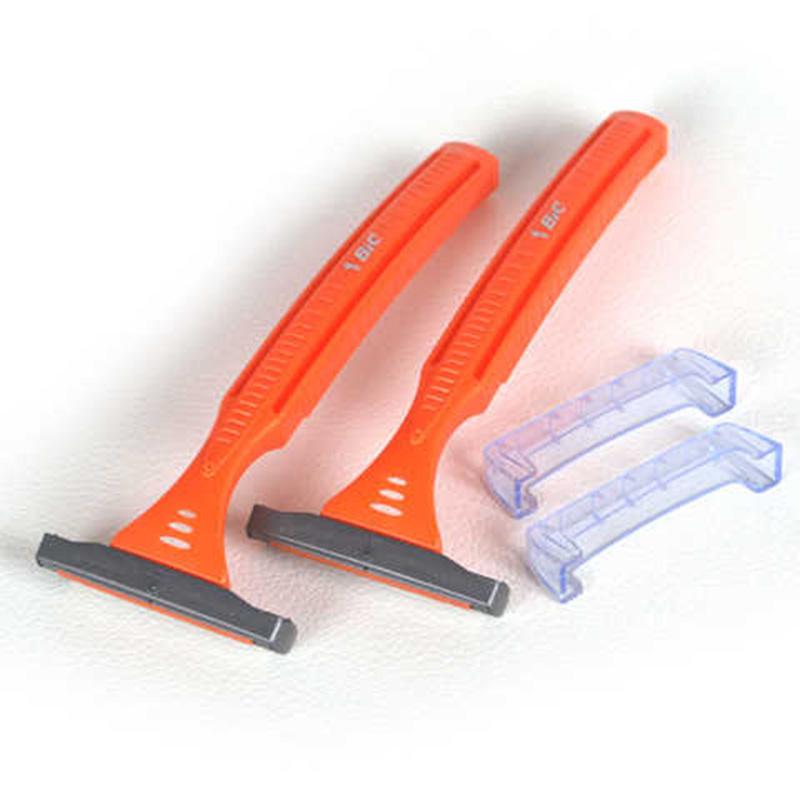 Bic Disposable Razor Shaving Armpit Leg Hair Cleaning Tool Three-layer Blade Two Portable Shave