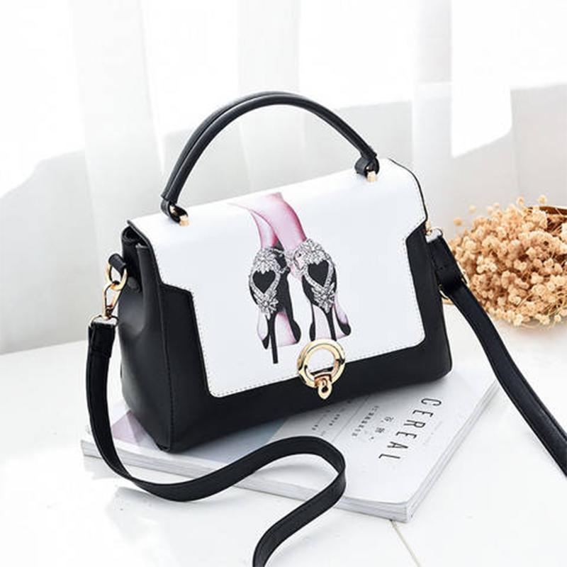 Crossbody Bag Women White Genuine Leather Waterproof Zipper Large Capacity Tote Bags Shoulder Bag